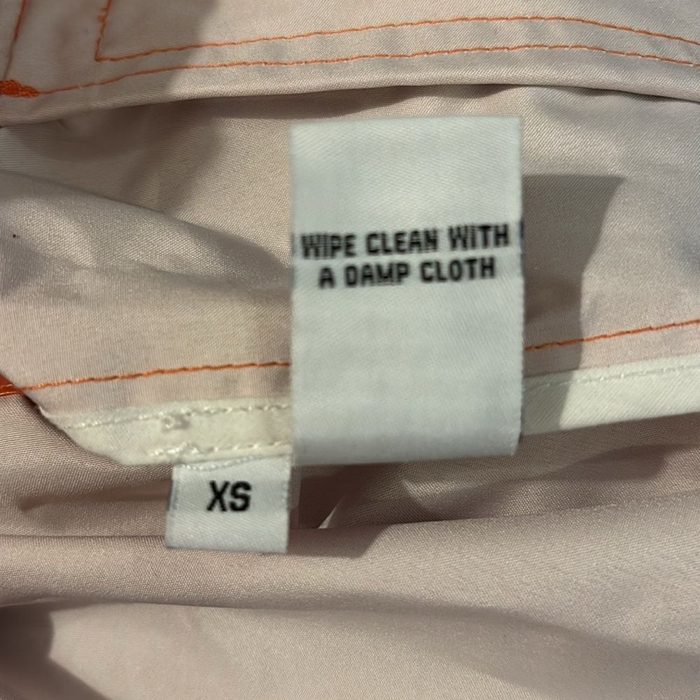 Jane Post Lightweight Rain Parka in Glossy Tangerine Orange - Picture 5 of 8